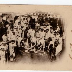 CPA - Marine Militaire -LAVAGE DU PONT N°274
