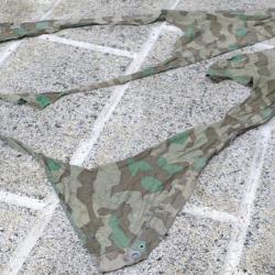 WEHRMACHT - Armée allemande Zeltbahn ponchon toile de tente CAMO camouflage WH ref CAB25ZEL001