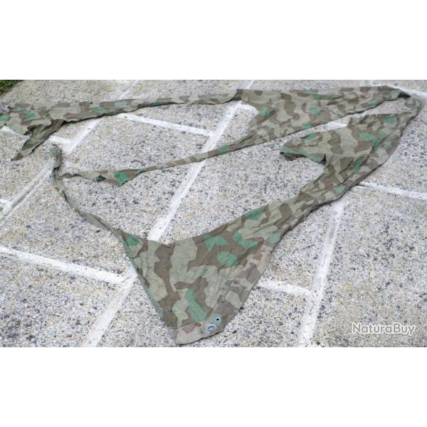 WEHRMACHT - Arme allemande Zeltbahn ponchon toile de tente CAMO camouflage WH ref CAB25ZEL001