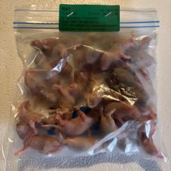 Rats rosés 4/10g X 25