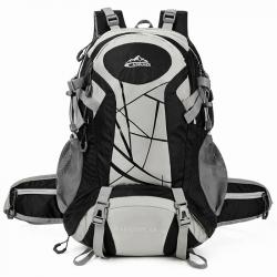 Sac à Dos Randonnée 60L Aventury Alpinisme Trekking Camping Voyage Homme/Femme Noir