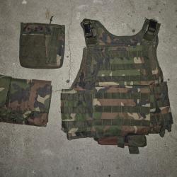 Plate carrier Woodland ( Airsoft )