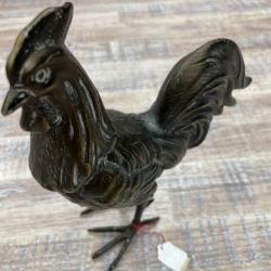 COQ EN FER COULEUR BRONZE