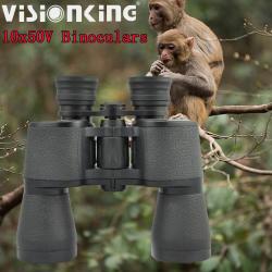 Visionking-Jumelles Porro 10x50 Bak7 MC, professionnelles, HD- LIVRAISON GRATUITE !!!