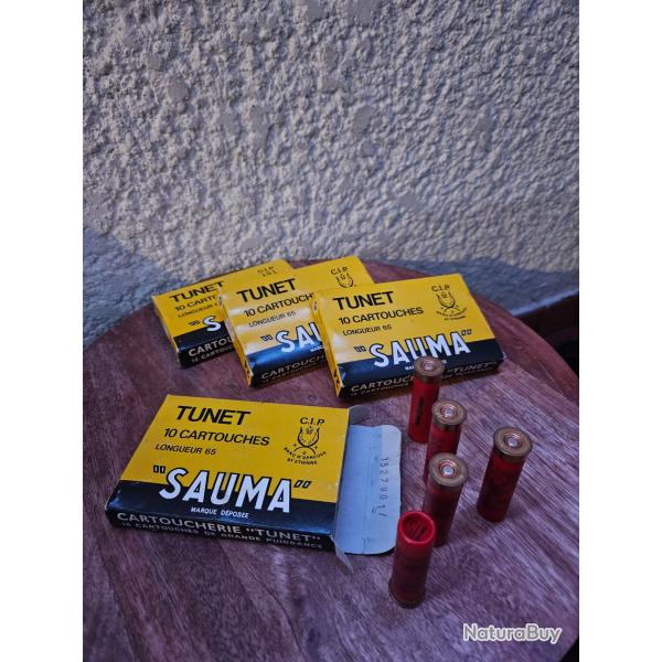 Cartouches Tunet Sauma calibre 24