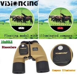Visionking-Jumelles étanches IPX7, 10x50, boussole de bateau, illuminateur- LIVRAISON GRATUITE !!!