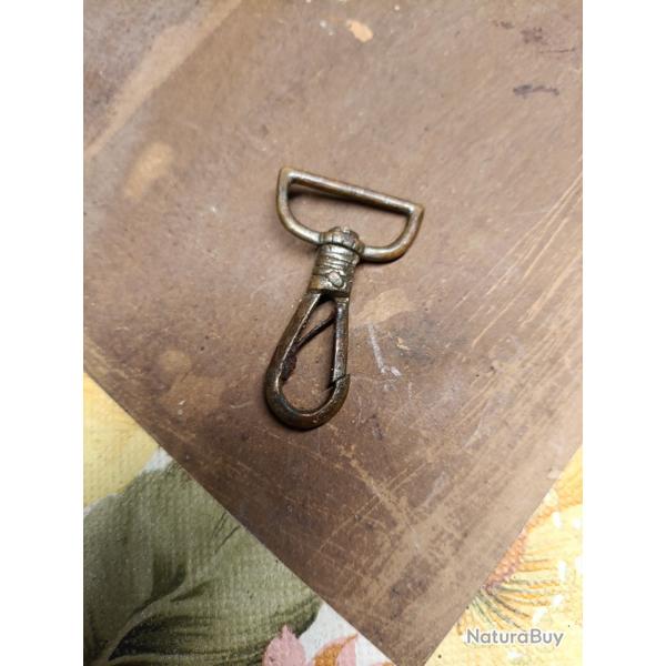 Mousqueton laiton pour porte pe