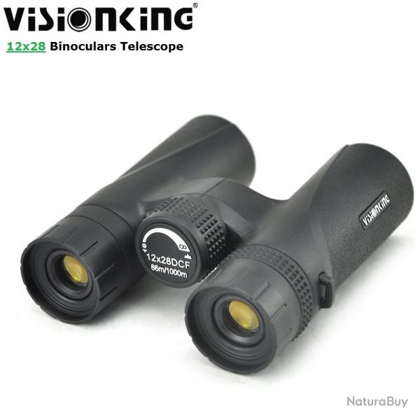 Visionking jumelles portables 12x28 professionnel longue porte LIVRAISON GRATUITE !!!