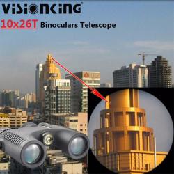 Visionking-Jumelles HD légères 10x26, grand angle puissant, longue portée Bak4 LIVRAISON GRATUITE !!