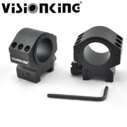 Visionking - bague de montage en aluminium, antichoc, 25.4mm, 30mm LIVRAISON GRATUITE !!!