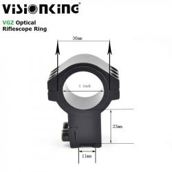 Visionking - anneau de montage élevé, lunette de chasse, tube de 25.4mm, 30mm LIVRAISON GRATUITE !!!