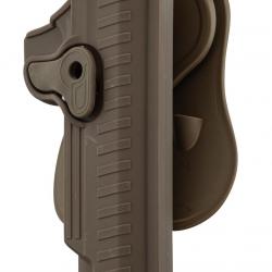 Holster rigide Quick Release pour 1911 Droitier Tan
