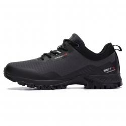 Chaussures Randonnée Homme Baasploa Antidérapantes Imperméables Confort Mode Chasse Noires