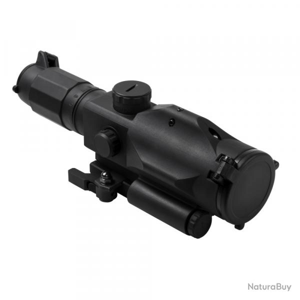 Lunette de vise SRT Gen3 - 3-9X40 - P4 Sniper + Laser vert intgr