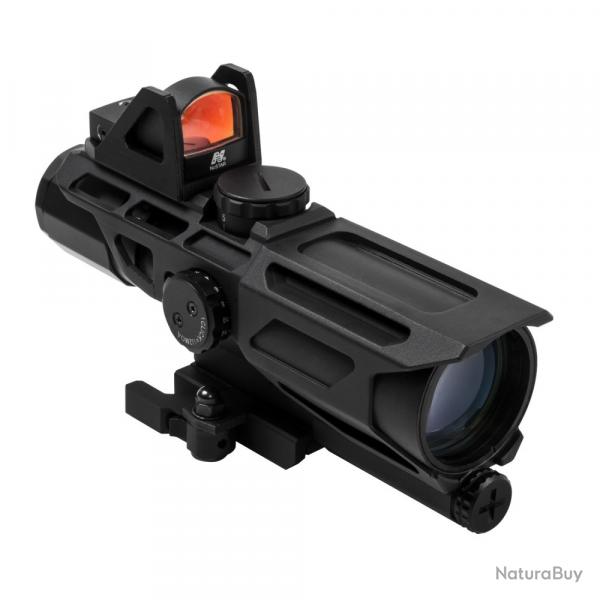 Lunette Gen3 USS 3-9X40 avec point rouge/Mil-Dot