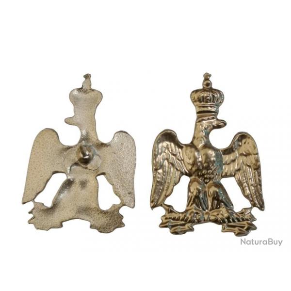Petit aigle empire dor ( Hauteur : 35 mm ) Prsent recto/verso