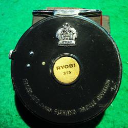 moulinet mouche RYOBI ref 355 diametre 88 mm avec soie