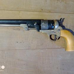 poignée crosse en merisier "déclassée" colt 1851 pietta