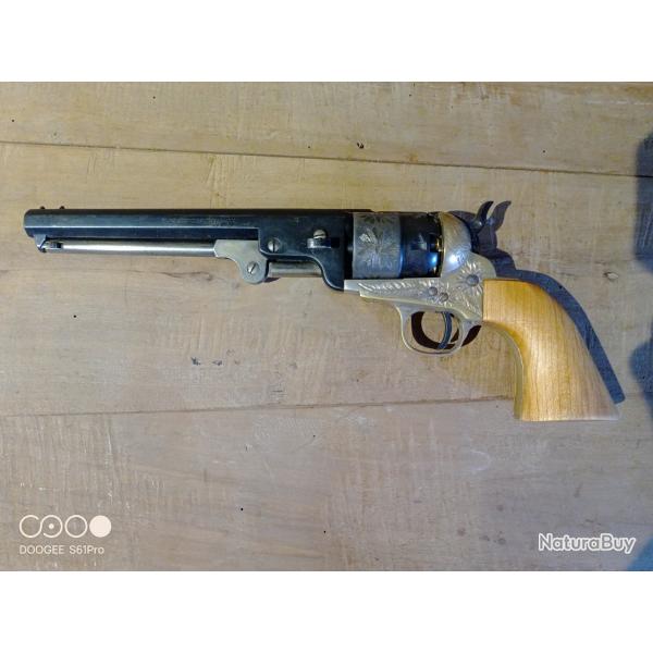 poigne crosse en merisier "dclasse" colt 1851 pietta