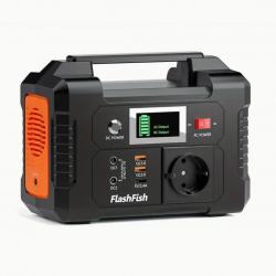 Générateur Électrique Portable Station d'Alimentation 200 W 151 Wh pour Extérieur  Camping Jardin