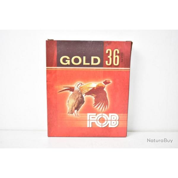 9 Boites de cartouches FOB Gold 36 calibre 12