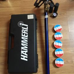 Pistolet tir air comprimé sport compétition hammerli AP40 pompe gehmann