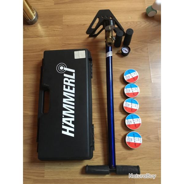 Pistolet tir air comprim sport comptition hammerli AP40 pompe gehmann