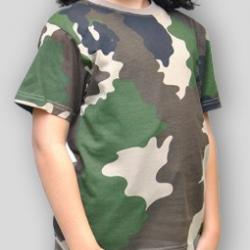 Tee shirt camouflage enfant