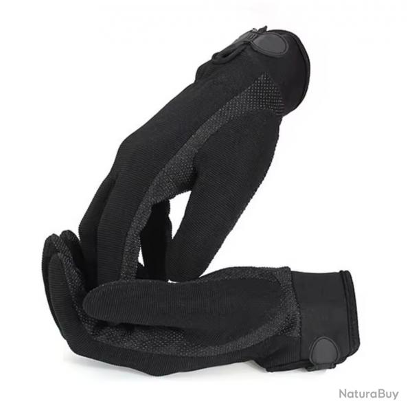 ENCHERE Gants tactique NOIR Taille au Choix