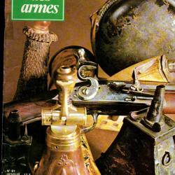 gazette des armes 61 smith et wesson modèle 59, fusil mitrailleur lewis, l'uzi, poires à poudre,