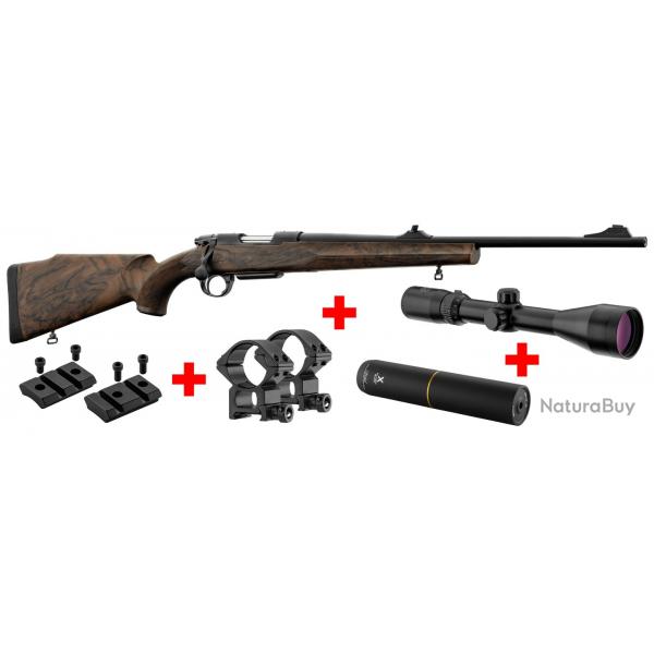 PACK AFFT BALDI 222 REM + LUNETTE 3-12 X 56 + MONTAGE+SILENCIEUX