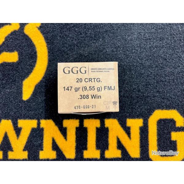Vnete Flash GGG 308 win FMJ 147 grs (x600)