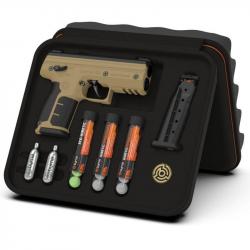 KIT PISTOLET DE DEFENSE BYRNA SD POIVRE Tan