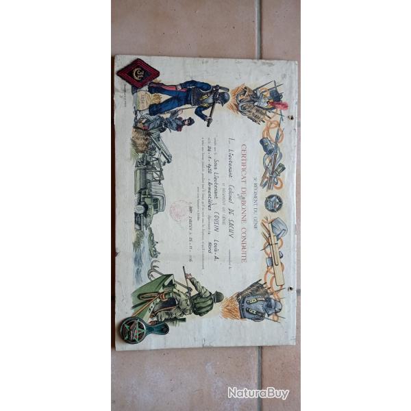 1 certificat de conduite 31 eme genie