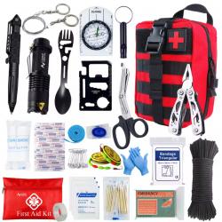 kit d'urgence Trousse de premiers secours Croix-Rouge
