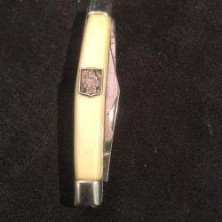 TRES PETIT COUTEAU PLIANT FRAMMASSON LOGES DE CASSIS STAG IRELAND
