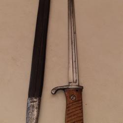 Baïonnette langue de carpe