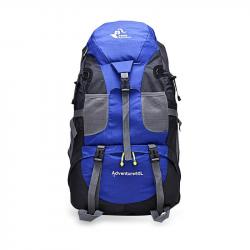 SAC À DOS DOUBLURE ÉTANCHE - 50 LITRES - BLEU - LIVRAISON GRATUITE