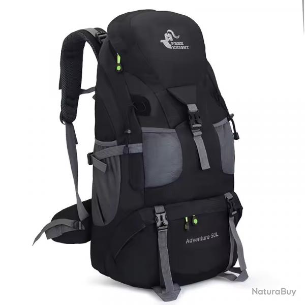 SAC  DOS DOUBLURE TANCHE - 50LITRES - NOIR - LIVRAISON GRATUITE