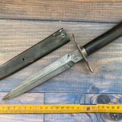 LE VENGEUR / MARQUAGE " ASTIER / PRODON" / POIGNARD TRANCHÉES WW1 COUTEAU ANCIEN