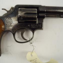 Revolver Smith & Wesson 10-6 38SP 4" 1 sans prix de réserve
