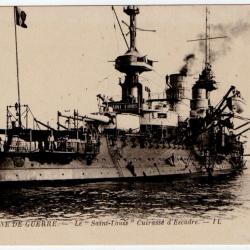 CPA -MARINE DE GUERRE -Le "Saint-Louis " Cuirasse dEscadre N°1166