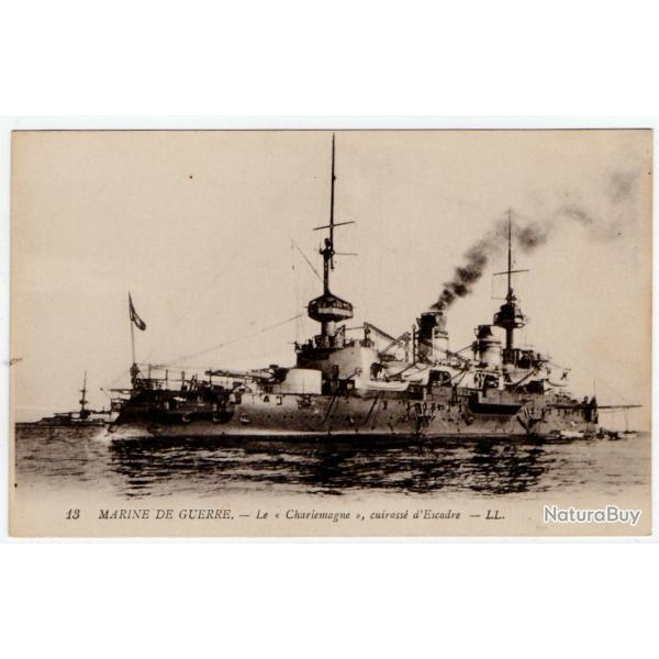 CPA -MARINE DE GUERRE -Le "Charlemagne" Cuirasse dEscadre N1167