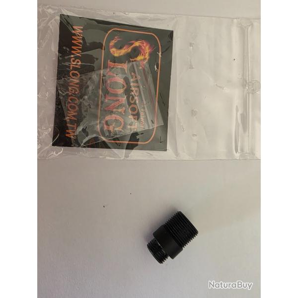Adaptateur silencieux 11mm CCW vers 14mm CCW - Neuf