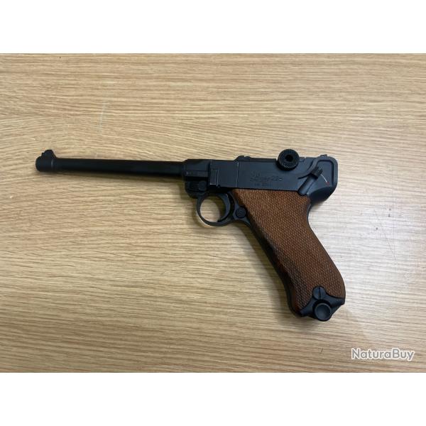 Pistolet mono coup Luger 22 cal 22lr a 1 sans prix de rserve !