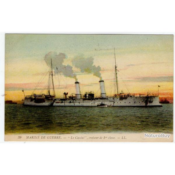 CPA -MARINE DE GUERRE - " Le Cassini " Croiseur de 1er classe  N260