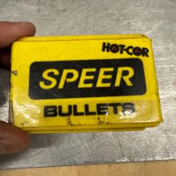 1 boite de 100 ogives SPEER .257 CAL 100 GRS SPITZER