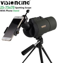 Visionking-Télescopique avec trépied, 25-75x70, longue portée, étanche LIVRAISON GRATUITE !!