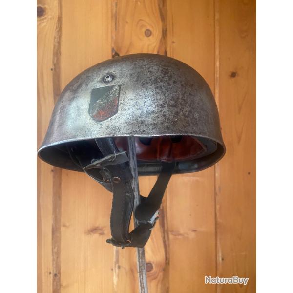 Casque M38 de parachutiste allemand WW2