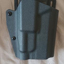 holster Etui kydex pour glock avec lampe TLR-1